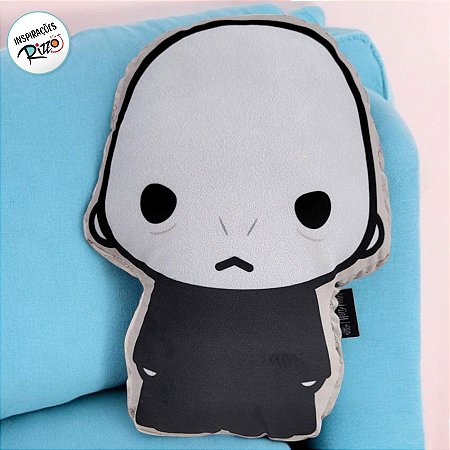 Almofada Formato Valdemort - Harry Potter - 30x25cm - 1 unidade - Zona Criativa - Rizzo