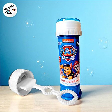 Lembrancinha Bolha de Sabão - Patrulha Canina - 60ml - 1 unidade - Rizzo