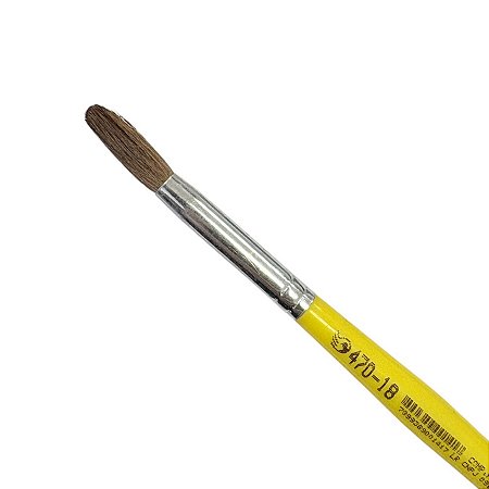 Pincel Artístico - Modelo 470-18 - 1 unidade - Rizzo