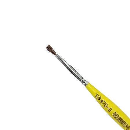Pincel Artístico - Modelo 470-0 - 1 unidade - Rizzo