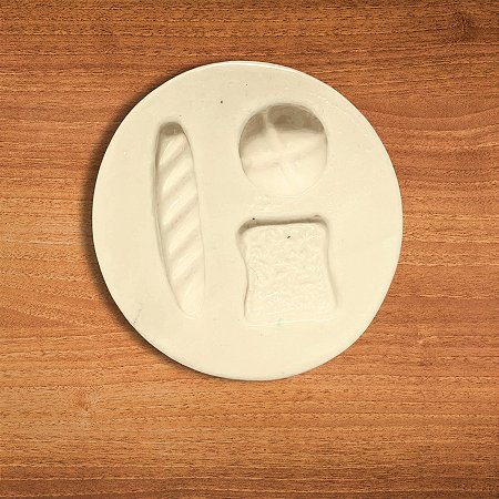 Molde De Silicone Três Pães Mini - Ref. 366 - 1 unidades - Mazulli  - Rizzo