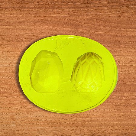 Molde De Silicone Ovinhos Geométricos - Ref. 39 - 1 unidades - Mazulli  - Rizzo