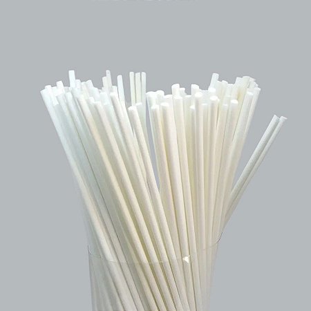 Palito Difusor em Fibra - Branco - 25cm - 20 unidades - Rizzo