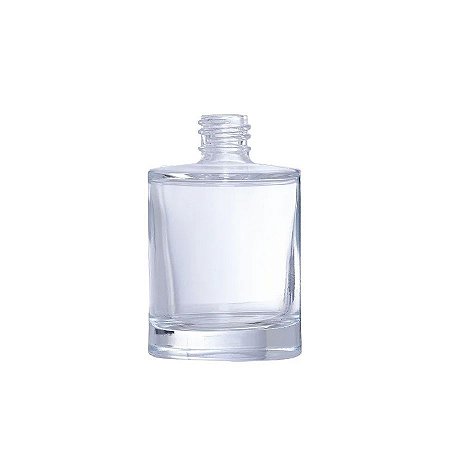 Frasco Para Perfumaria De Vidro Cilíndrico Picolo - Transparente - Rosca 18/415 - 60ml - 1 unidade - Rizzo
