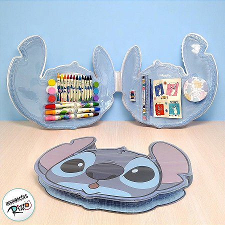 Estojo de Pintura - Stitch - 29 Itens - 1 unidade - Disney Original - Rizzo