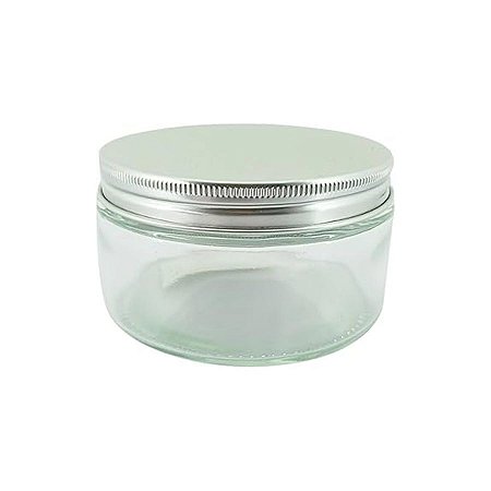 Pote de Vidro com Tampa de Alumínio - 240ml - 1 unidade - Rizzo