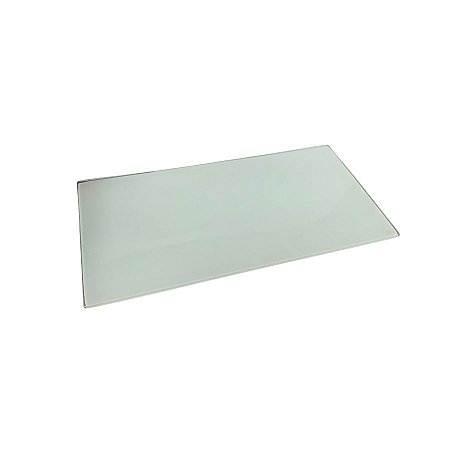 Bandeja Mesa Retangular Com Pé - Branca - 10x20cm - 1 unidade - Rizzo