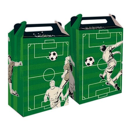 Caixa Surpresa - Futebol - 13x9x5cm - 8 unidades - Rizzo