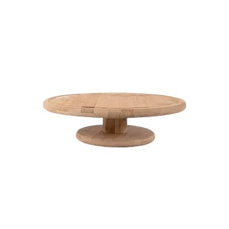 Boleira Prato De Bambu Com Pé - 29x10,3cm - 1 unidade - Rizzo