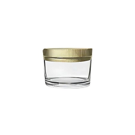 Pote De Vidro Para Vela Com Tampa De Madeira - 150ml - 1 unidade - Rizzo