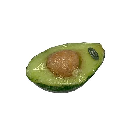 Sabonete Artesanal com Cheiro e Formato de Abacate Cortado ao Meio - 10cm - 1 unidade - Rizzo