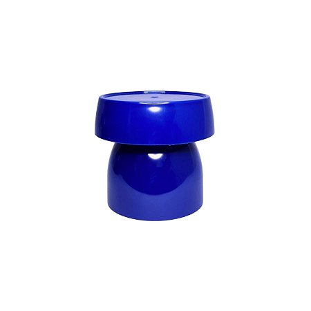 Boleira Cogumelo Pequena - Azul Escuro - 12x13cm - 1 unidade - Rizzo