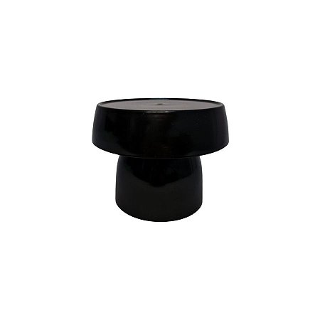 Boleira Cogumelo Média - Preto - 15,5x12,5cm - 1 unidade - Rizzo