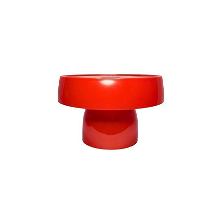 Boleira Cogumelo Grande - Vermelho - 18,5x12,5cm - 1 unidade - Rizzo