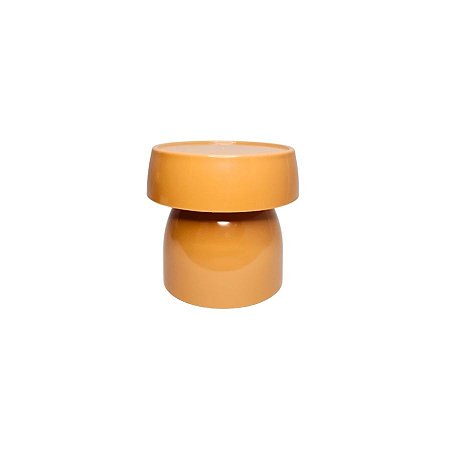 Boleira Cogumelo Pequena - Caramelo - 12x13cm - 1 unidade - Rizzo