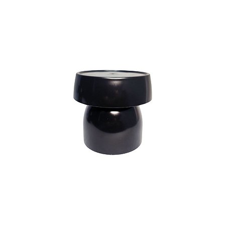 Boleira Cogumelo Pequena - Preto - 12x13cm - 1 unidade - Rizzo