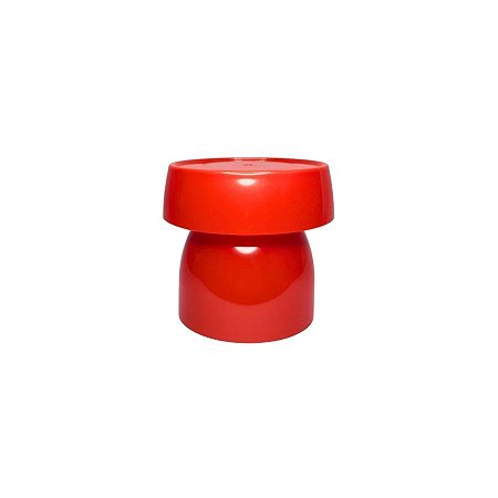 Boleira Cogumelo Pequena - Vermelho - 12x13cm - 1 unidade - Rizzo