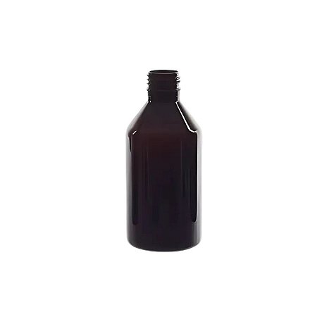 Frasco Para Perfumaria De Plástico PET Âmbar - Rosca 28/410 - 200ml - 1 unidade - Rizzo