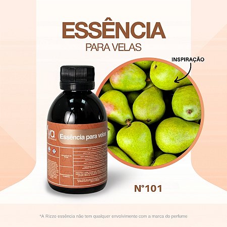 Essência Pêra Concentrada Para Velas N°101 - 100g - 1 unidade - Vya - Rizzo