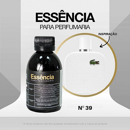 Essência Lacoste White Concentrada para Perfumaria N°39 - 100g - 1 unidade - Rizzo