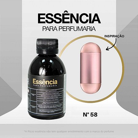 Essência Sara Concentrada para Perfumaria N°58 - 100g - 1 unidade - Rizzo