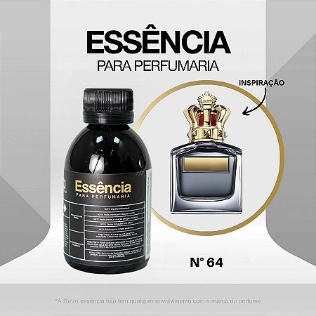 Essência Scandal Pour Homme Concentrada para Perfumaria N°64 - 100g - 1 unidade - Rizzo