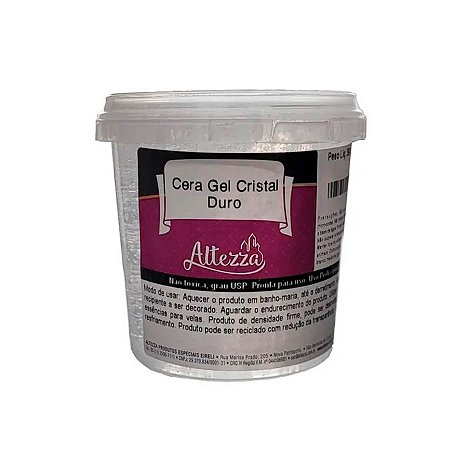 Cera Gel Cristal Duro para Vela - 1 unidade - Rizzo