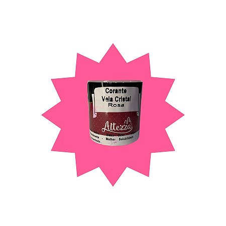 Corante em Pó para Vela Gel - Rosa - 15g - 1 unidade - Rizzo