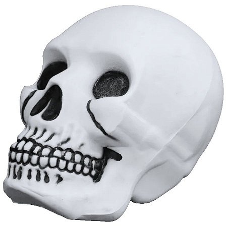 Enfeite Decorativo de Halloween - Caveira Cabeçuda - 24,5x20cm - 1 unidade - Rizzo