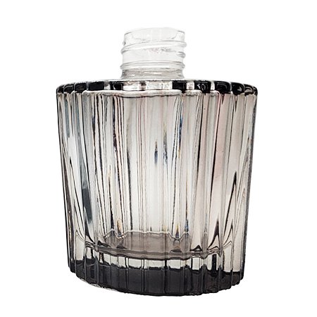 Frasco para Perfumaria de Vidro - Fumê - 200ml - 1 unidade - Rizzo