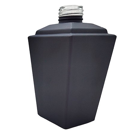 Frasco para Perfumaria de Vidro Berlim - Preto Fosco - 260ml - 1 unidade - Rizzo