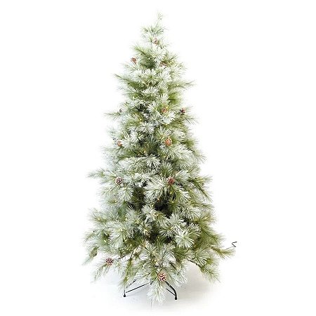 Árvore de Natal Modelo Nassau Com 300 Leds - Bivolt  - C/393H - 1,8m - 1 unidade - Cromus - Rizzo