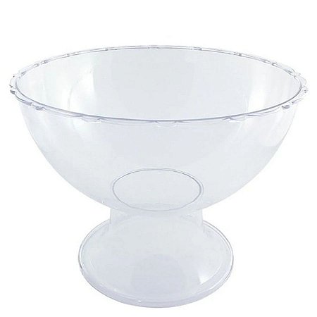 Taça Americana - Acrílico Transparente - 2,8L - 23x23x18cm - 1 unidade - Rizzo