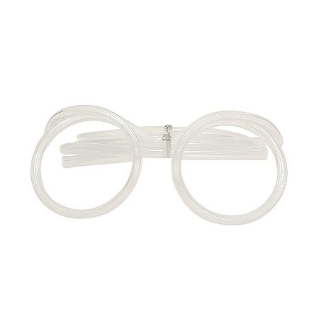 Óculos Canudo - Transparente - 11,4cm - 1 unidade - Cromus - Rizzo