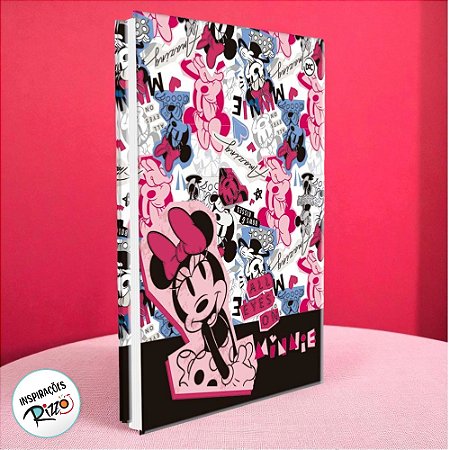 Pasta Catálogo Minnie Mouse - 10 Envelopes Plásticos - 235x325mm - 1 unidade - Disney Original - Rizzo