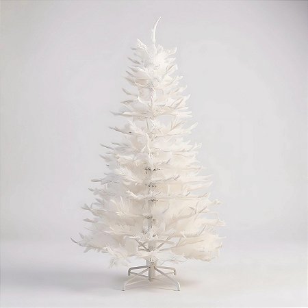 Arvore De Natal Bariloche Com Led Branco - 100x180cm - 1 unidades - Cromus - Rizzo