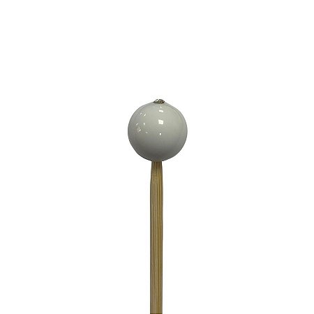 Palito Para Aromatizador - Bola Branca Envernizada - 25cm - 1 unidade - Rizzo