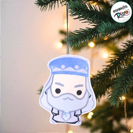 Enfeite para Pendurar - Dumbledore - Harry Potter - 11cm - 1 unidade - Cromus - Rizzo