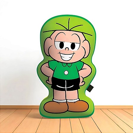 Almofada Formato Cebolinha - Turma da Mônica - 20x35cm - 1 unidades - Rizzo