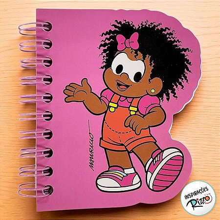 Caderninho de Anotações - Milena - Turma da Mônica - 60 Folhas - 8x9cm - 1 unidade - Rizzo