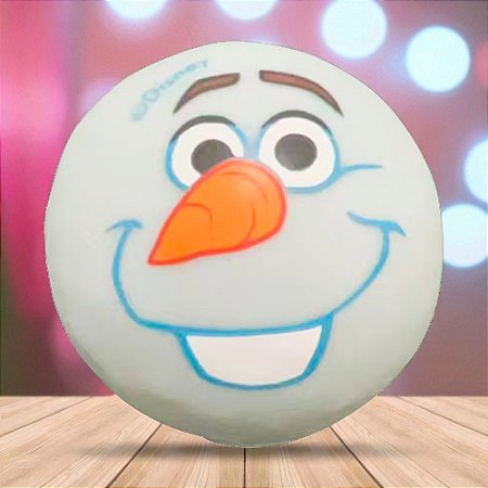 Brinquedo Squish Borracha - Olaf - Frozen - 1 unidade - Disney Original - Rizzo