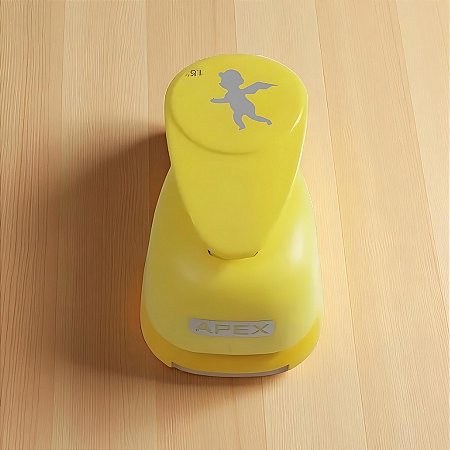 Furador de EVA/Papel 1.5" - Anjinho - 1 unidade - Rizzo
