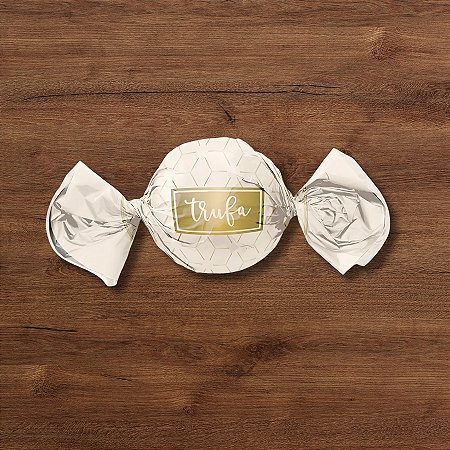 Papel Trufa 14,5x15,5cm - Star Marfim - 100 unidades - Cromus - Rizzo