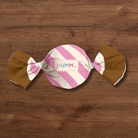 Papel Trufa 14,5x15,5cm - Top Color Rosa - 100 unidades - Cromus - Rizzo