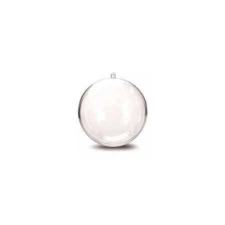 Bola de Acrílico Transparente - 10cm - 5 unidades - Rizzo