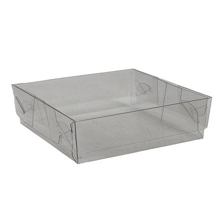 Caixa Transparente de Acetato Retangular - 11x7,5x4cm - 10 unidades - Cromus - Rizzo