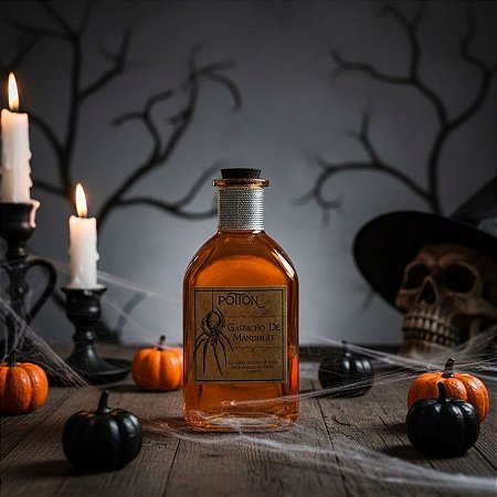 Enfeite Decorativo De Halloween - Frasco Poção Phoneutria - 13,5x5,5cm - 1 unidade - Cromus - Rizzo