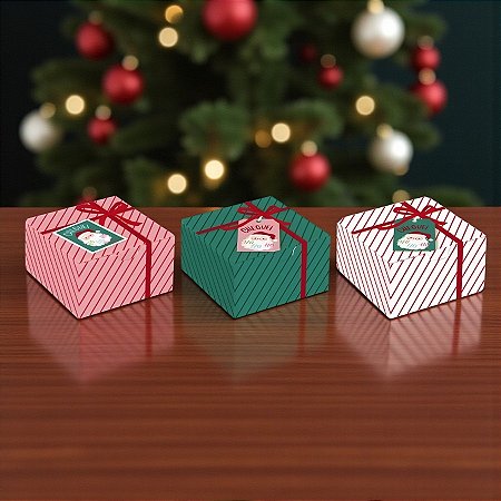 Caixa Para Brigadeiros - Cheguei Com Presentes - 10 unidades - Cromus - Rizzo