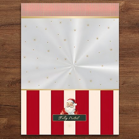 Saco Para Panetone - Charm Natalino - 50 unidades - Cromus - Rizzo