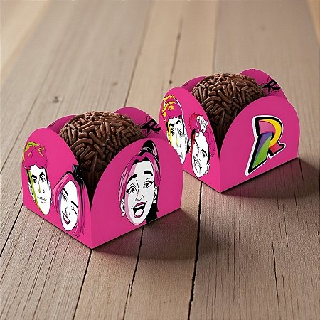 Porta Forminha - Emilly Vick e dos Rosa - 3,5x2,5cm - 50 unidades - Regina - Rizzo